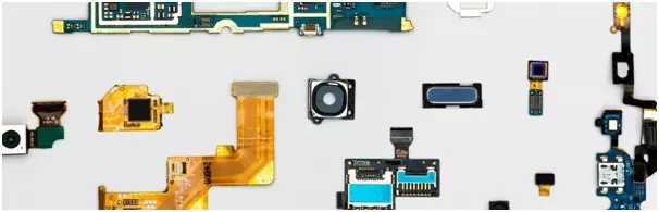 Disassembled smartphone illustrating our breakdown of the cover letter writing process.